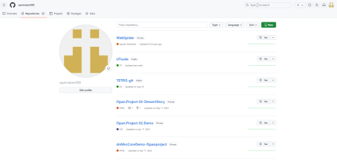 蔡育民 - 個人github

https://github.com/septmeber999