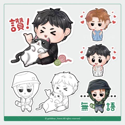 Hanni - ✦插畫設計、LINE貼圖