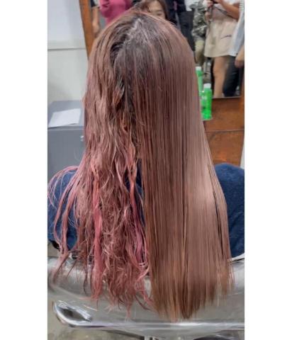 慕名染護專門店台中西屯染髮護髮 - 我有提供代替離子燙的護髮～