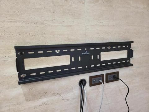 MARS - 70~100吋電視用
固定式壁掛架
EVERSUN AW-05
安裝於大理石牆