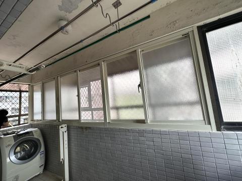 丞欣鋁門窗 - 前陽台防雨潑 氣密窗 完工✅✅✅✅