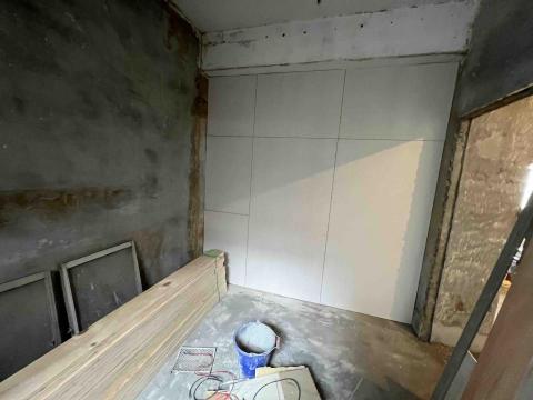 沐玥室內裝修 - 老屋翻修。木作隔間 雙面矽酸鈣