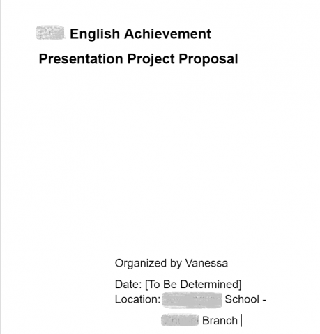 Vanessa Chung - 英文教師- 成果發表企畫書(1)