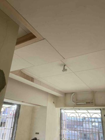 沐玥室內裝修 - 平釘天花板 間接燈槽 內圓造型