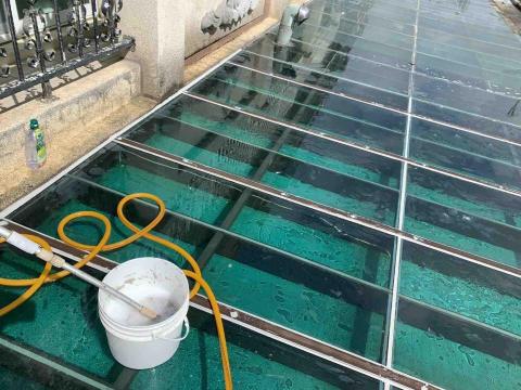 四季養護工程行 - 矽利康更換（施作後，試水）