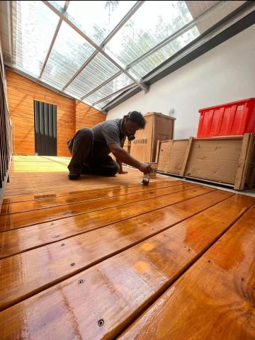 西蒙油漆シモン - 上護木漆