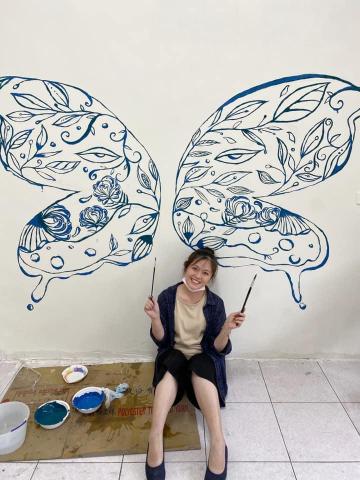 A-Bu無樂不作 - 風格壁畫