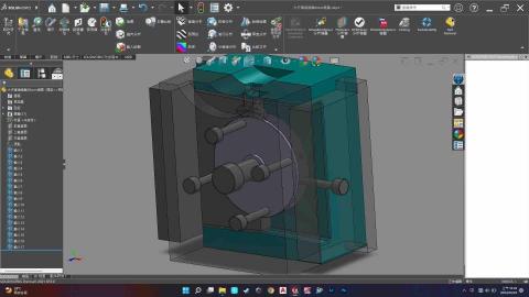 林祐辰 - 3D建模（鋅鋁合金模具設計建模）