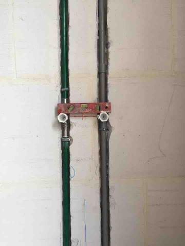 智能水電工程.語音系統控制 - 冷熱水管