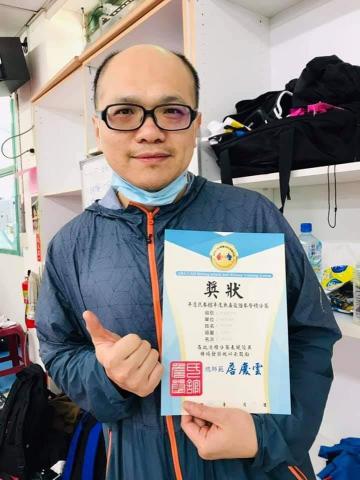 王智嵩 - 學生拳擊訓練後比賽榮獲季軍