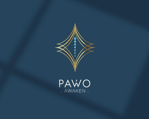 天菜設計 - Logo設計作品 l PAWO AWAKEN 靈擺工作坊