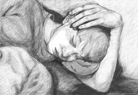 林芸竹 - 素描寫實人像