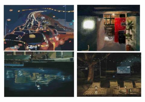 林芸竹 - 景物插畫