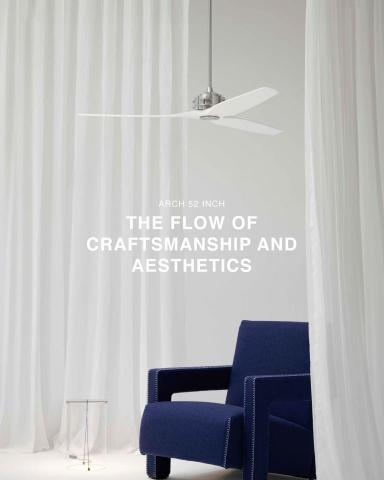 序白設計 - ARCH 吊扇設計

ARCH 吊扇設計 透過解析風扇形態並思考其與生活的互動呈現，設計出ARCH吊扇的外觀靈感為城市的結構縮影，將乾淨的線條應用於設計上，進而詮釋產品的細節和組合，形成簡單、獨到的外型，使一件精雕細琢的工藝模糊了產品與空間的邊界，與居家既有的材質搭配和諧並存。
