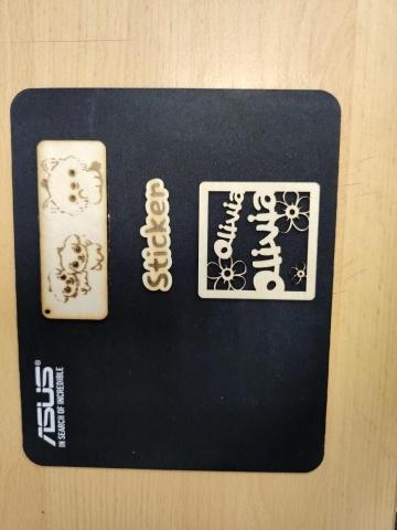 解玉綉 - 雷雕成品集