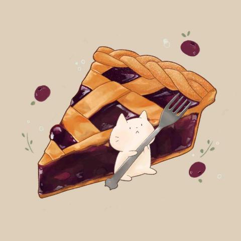 鄭宇伶/Zhonglu - 甜點插畫