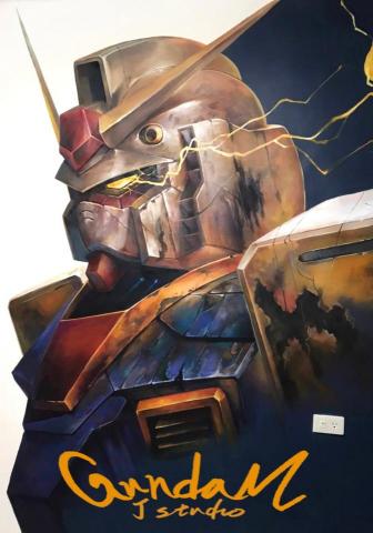 Selphie Jhuang個人工作室 - 桃園創作工作室　壁畫