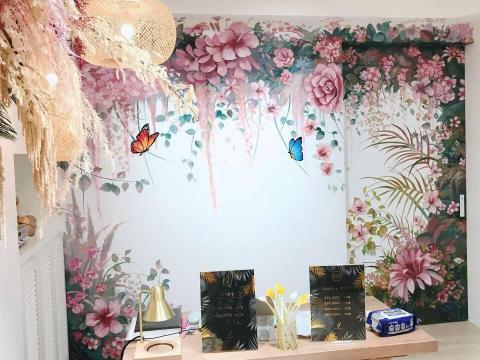 Selphie Jhuang個人工作室 - 新北醫美診所　壁畫