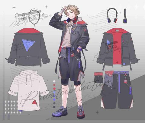 鄭宇伶/Zhonglu - 動畫服裝設計