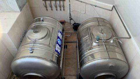 Y. Chang - 水塔安裝