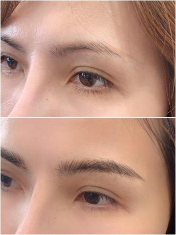 首爾美睫紋繡 - 飄眉
上圖:操作前(舊紅眉)
下圖:操作後即拍