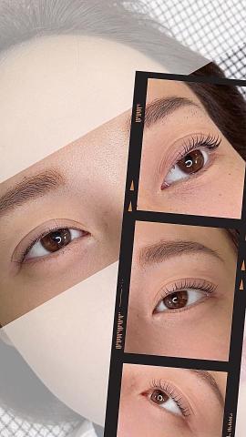 首爾美睫紋繡 - 睫毛捲翹管理-妝感