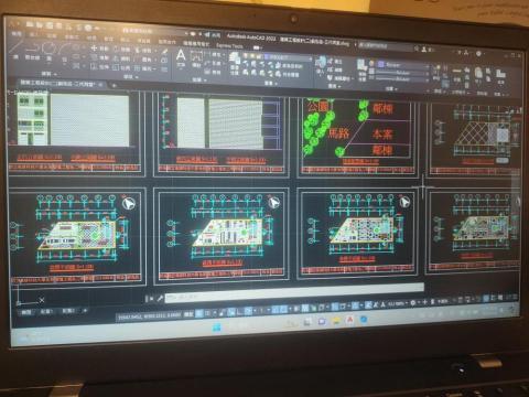 劉泓廷 Liu, hong-ting  - 近期用AutoCAD 設計建築平面圖
