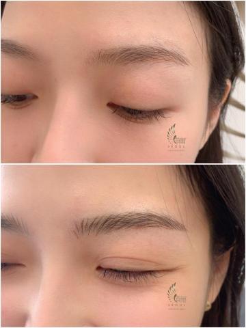 首爾美睫紋繡 - 飄眉
上圖:舊眉改色
下圖:操作完即拍