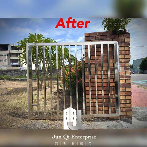 鈞祈不鏽鋼 - 日式格柵型大門維修