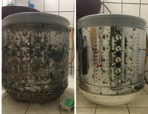 華耀企業社 - 直立式洗衣機清洗實作 華耀企業社 - 直立式洗衣機清洗實作