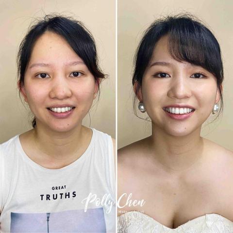 若璞整體彩妝造型工作室 Polly Makeup Artsy - 登記新娘妝