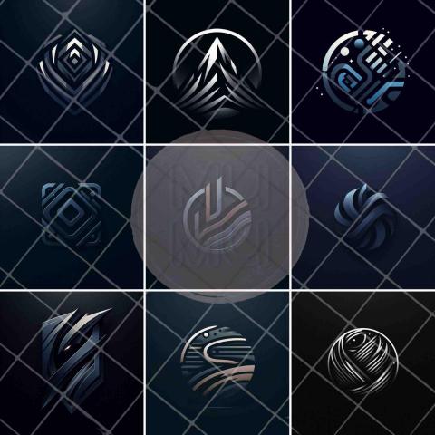 莯棉工作室 - 暗黑系Logo