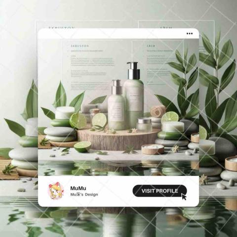 莯棉工作室 - 爆款產品圖文設計