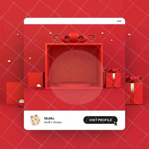 莯棉工作室 - 電商產品展台模板