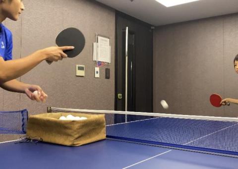 蘇昭綺 - 桌球-正手