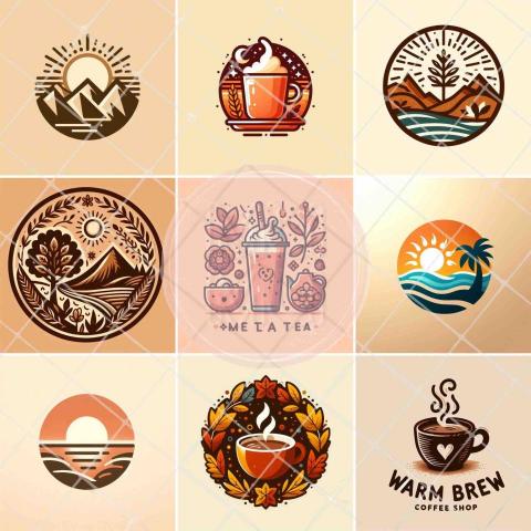 莯棉工作室 - 秋季溫暖風格Logo