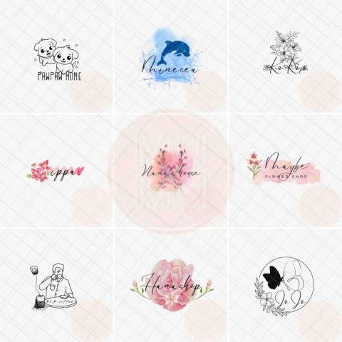 莯棉工作室 - 簡約渲染風格Logo