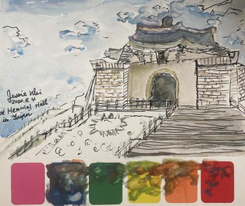 車庫畫室 - 速寫、水彩課程
**此張已售出