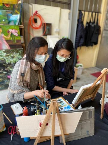 車庫畫室 - 一對一教學 / 小班制教學