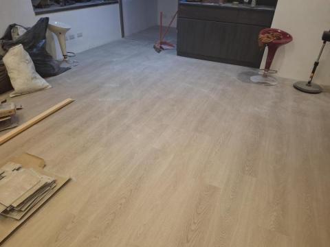 修家工程 - 地板鋪設完工