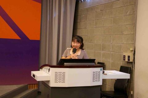 王思予 - 「台灣師範大學健身工廠模擬面試」司儀