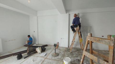 良晟小築 - 室內牆壁修飾油漆