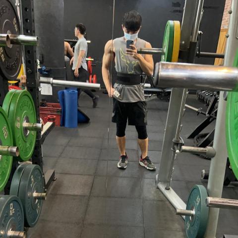 提供健美服務的專家王瑀傑