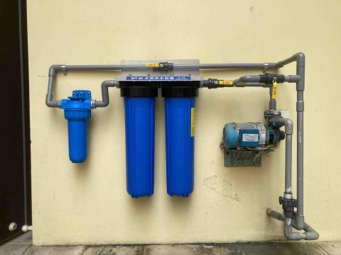 顏先生 - 抑垢式全戶過濾系統