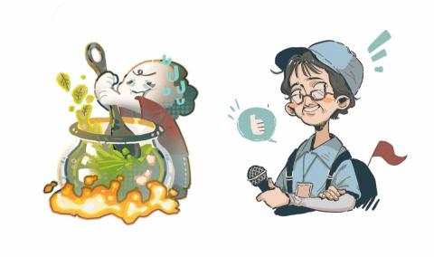 Rollin - Q版人物插圖