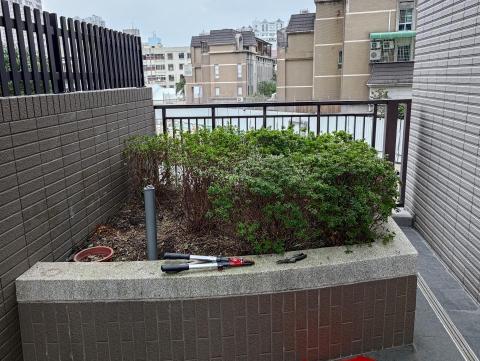 傾青景觀設計有限公司 - 花台整理後