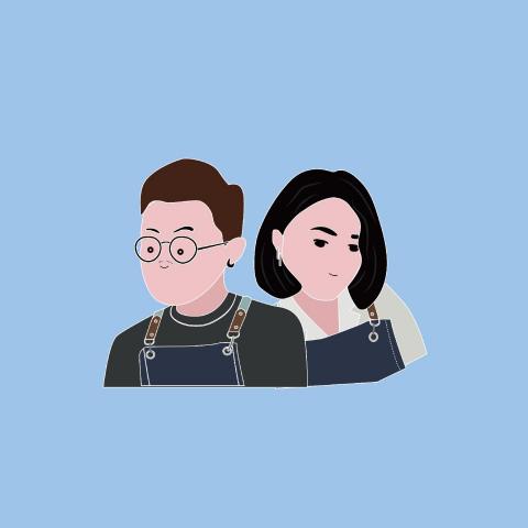 左邊56號 - 人物插畫