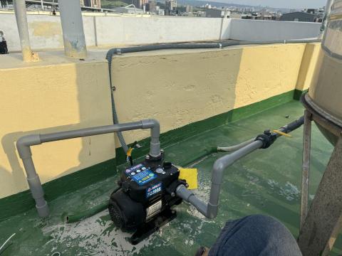 阿賢 - 清水-安裝加壓馬達