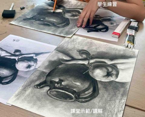 Wendy書法/美術 - 炭筆素描課程