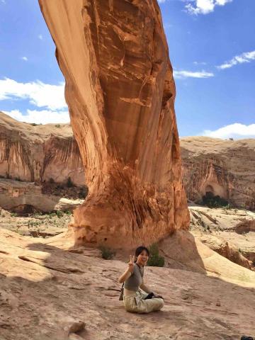 黃薔奕 - 參訪美國拱門國家公園